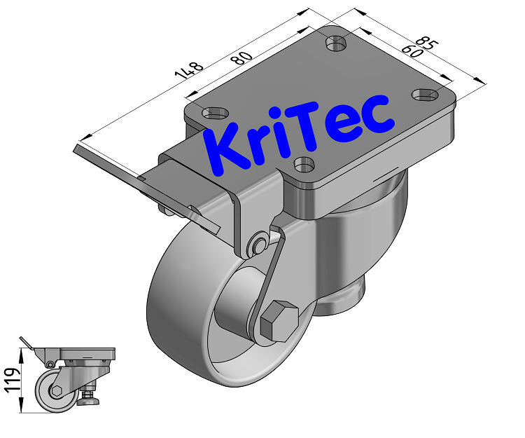 KriTec Heberolle D80