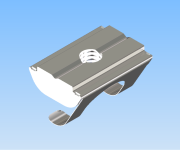 KriTec Nutenstein 8 Raster 30 St mit Steg und Federblech