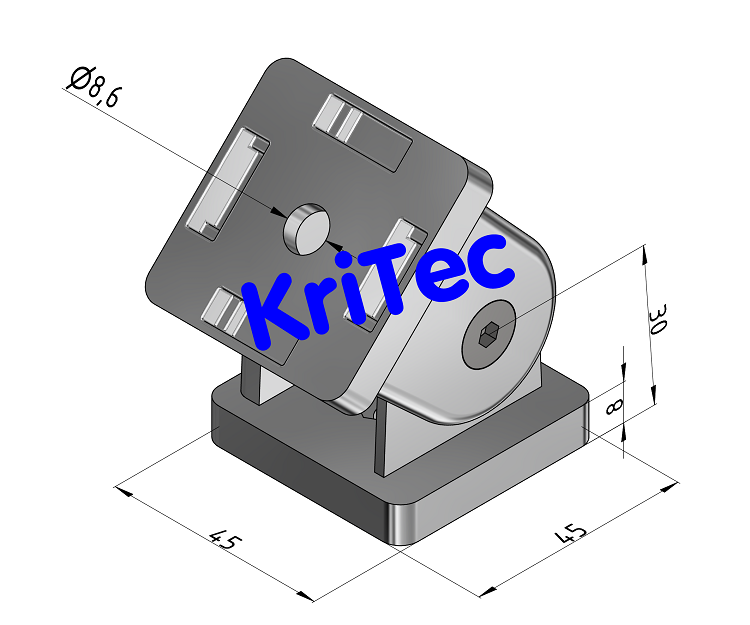 KriTec Gelenk 10 45x45