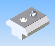 KriTec Nutensteine 10 schwer, mit Kugel