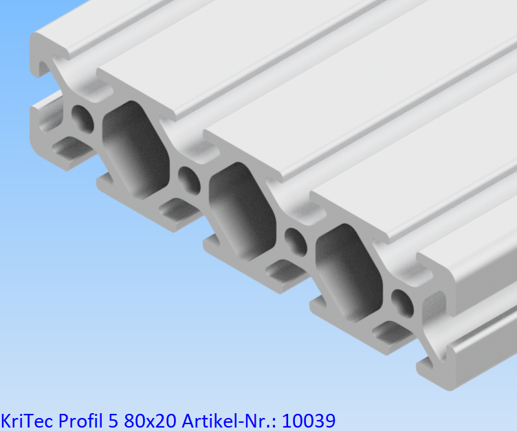 KriTec Profil 5 80x20