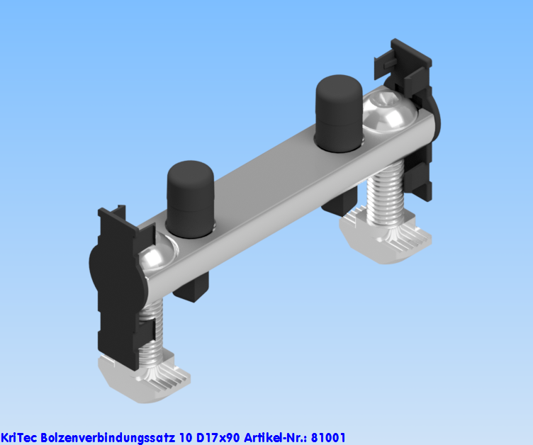 KriTec Bolzenverbindungssatz 10 D17x90