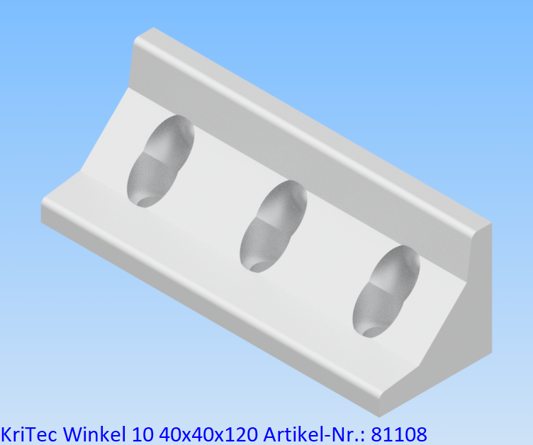 KriTec Winkel 10 40x40x120