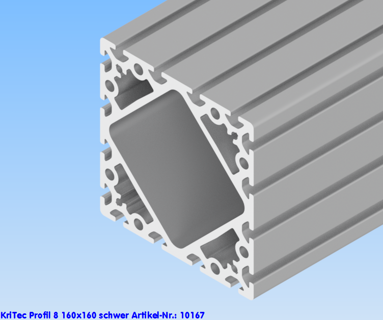 KriTec Profil 8 160x160 schwer