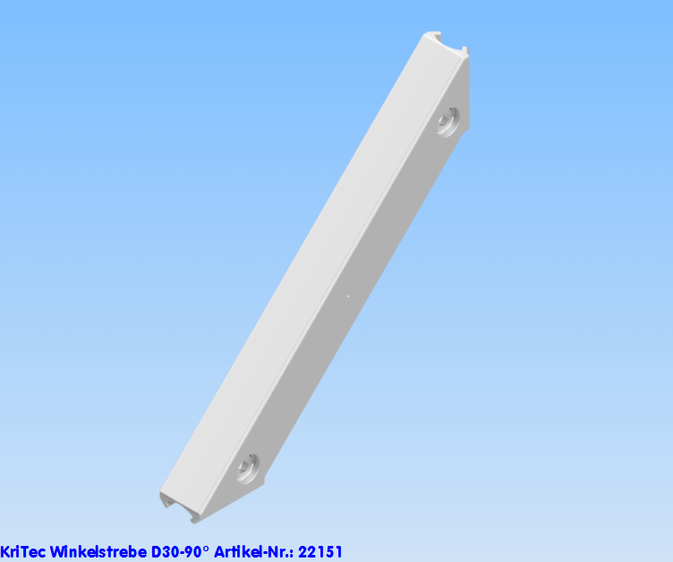 KriTec Winkelstrebe D30-90°