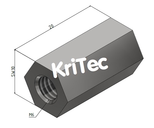KriTec Kugelgriff Ø20 M6