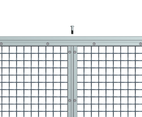 KriTec Klemmprofil 8 40x40-180°
