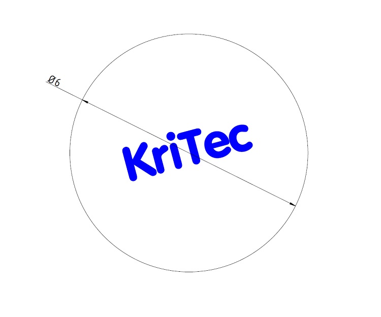 KriTec PE Dichtschnur D6, grau