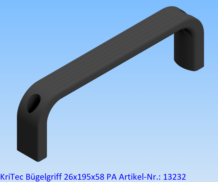 KriTec Bügelgriff 26x195x58 PA