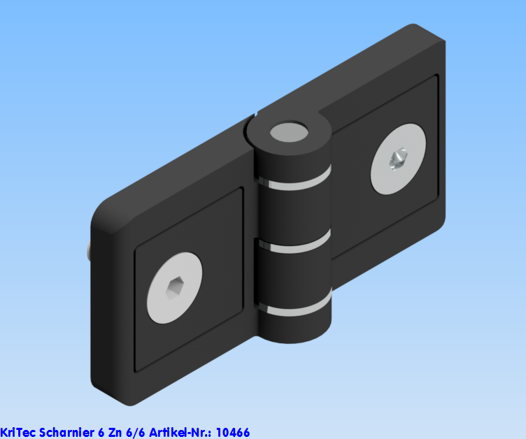 KriTec Scharnier 6 Zn 6/6