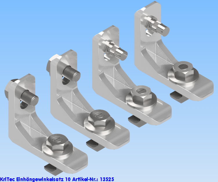 KriTec Einhängewinkelsatz 10