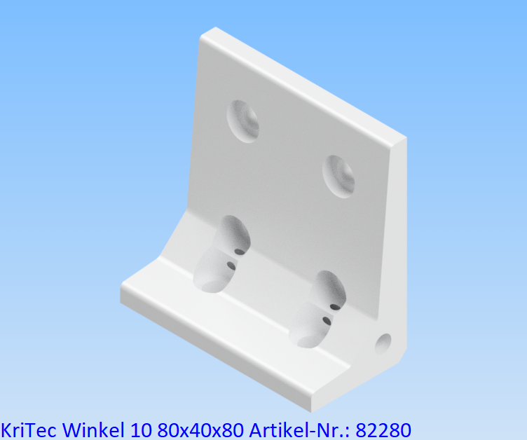 KriTec Winkel 10 80x40x80