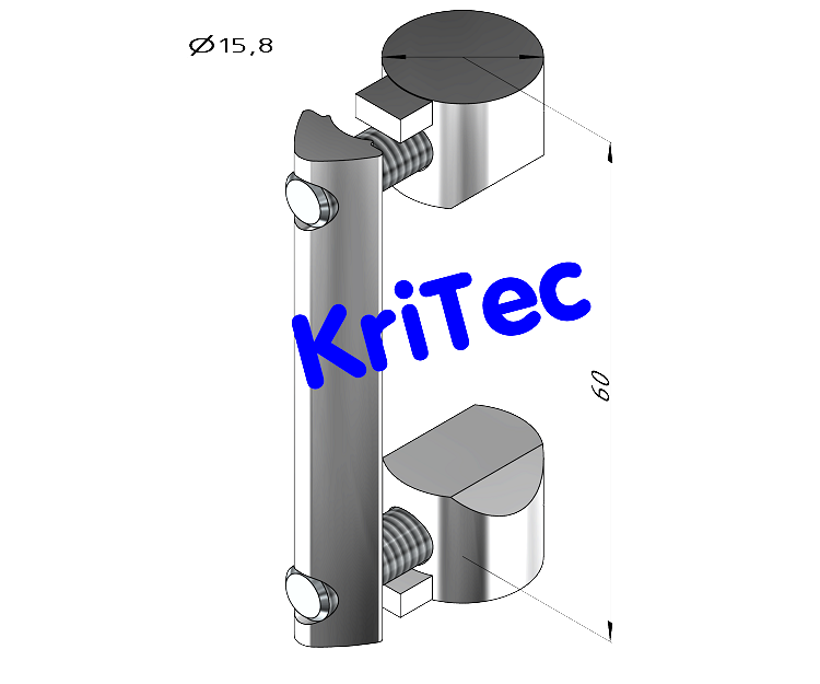 KriTec Universal-Verbindungssatz 6 60, verzinkt