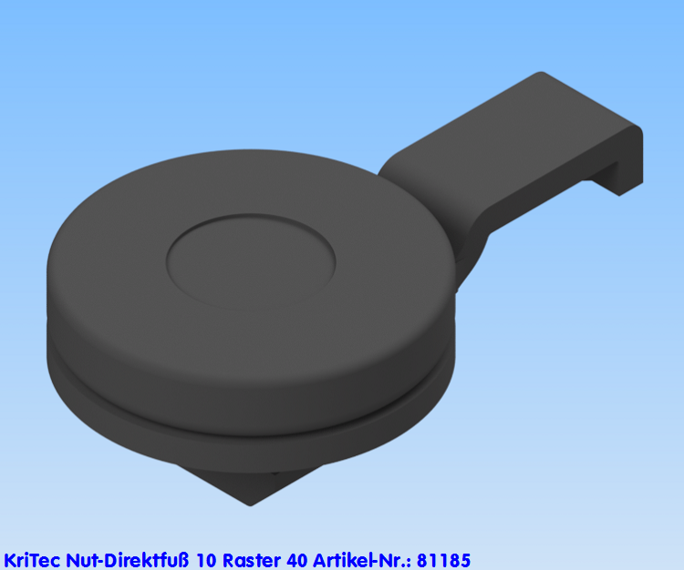 KriTec Nut-Direktfuß 10
