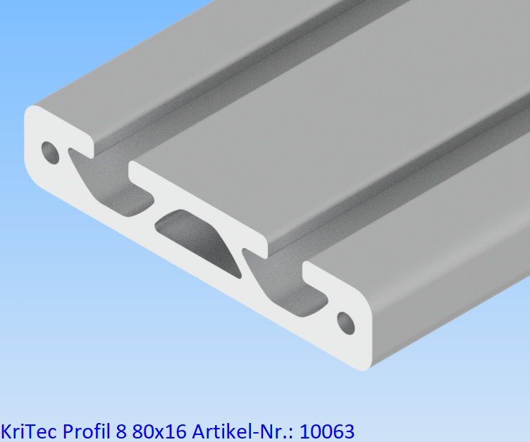 KriTec Profil 8 80x16