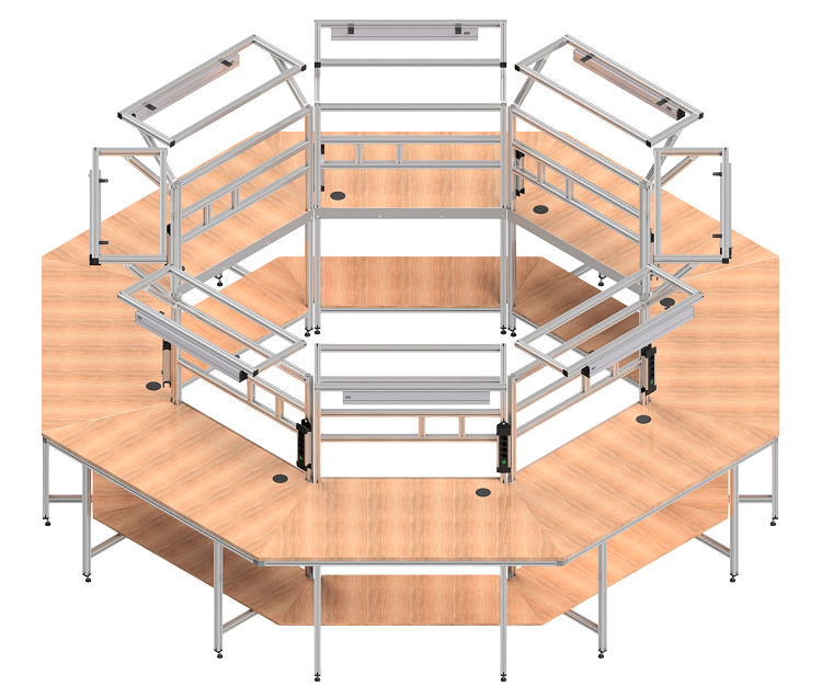 KriTec Arbeitsplatzleuchte 900 LED