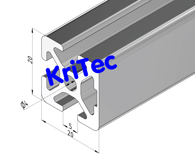 KriTec Profil 5 20x20 1N