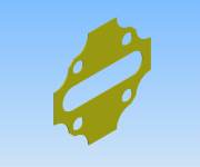 KriTec Dichtung 8 80x80 PE