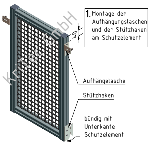 KriTec Sicherheitsaufhängungssatz 10 40