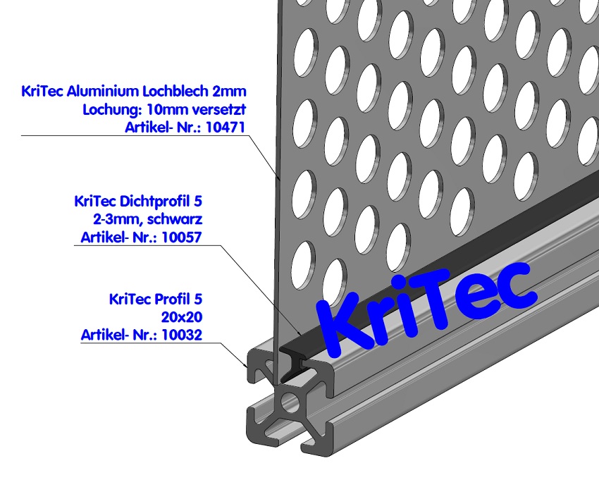 KriTec Profil 5 20x20