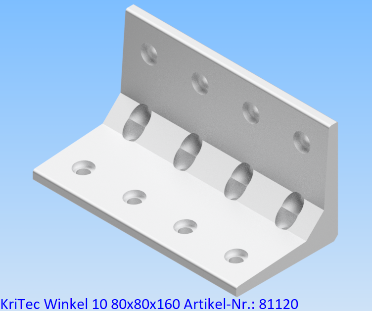 KriTec Winkel 10 80x80x160