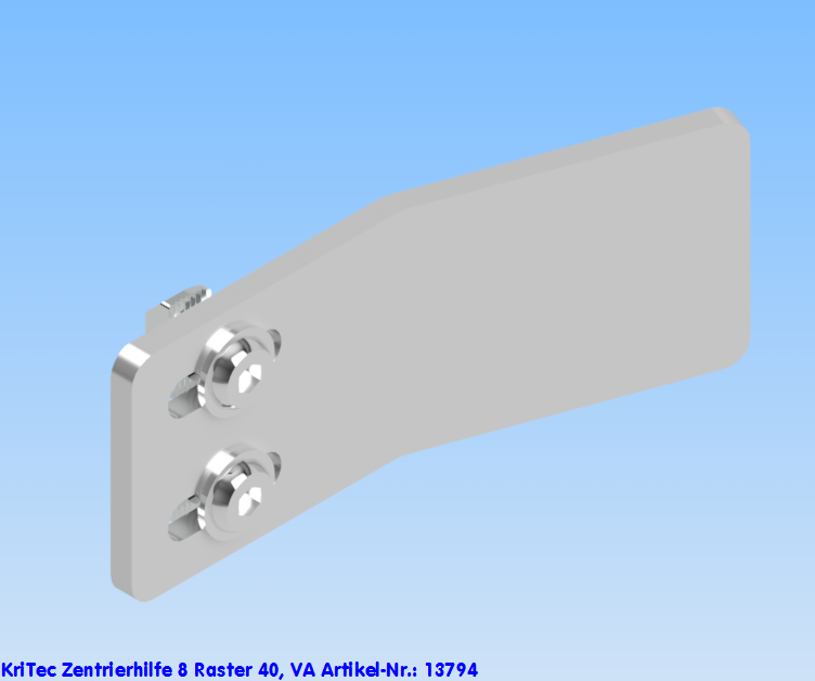 KriTec Zentrierhilfe 8 Raster 40, VA