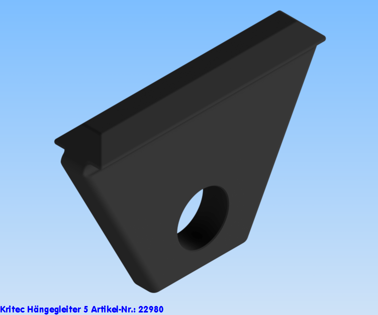 KriTec Hängegleiter 5  Raster 20