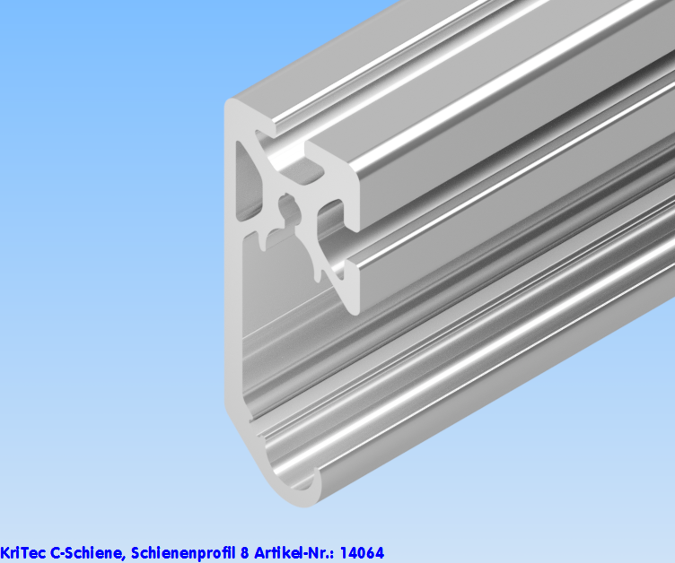 KriTec C-Schiene, Schienenprofil 8