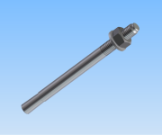 KriTec Bodenbefestigungssatz M10x130, verzinkt