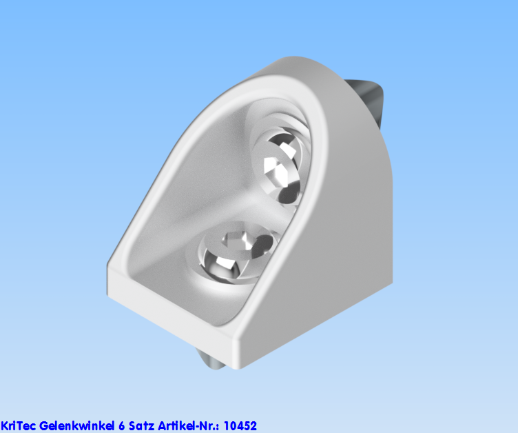 KriTec Gelenkwinkel 6 Raster 30