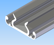 KriTec Kabelkanal-Träger/Deckelprofil 40