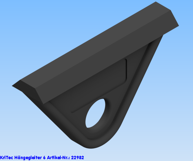 KriTec Hängegleiter 6  Raster 30