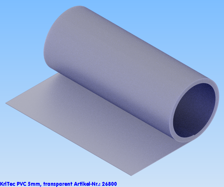 KriTec PVC 5mm, transparent