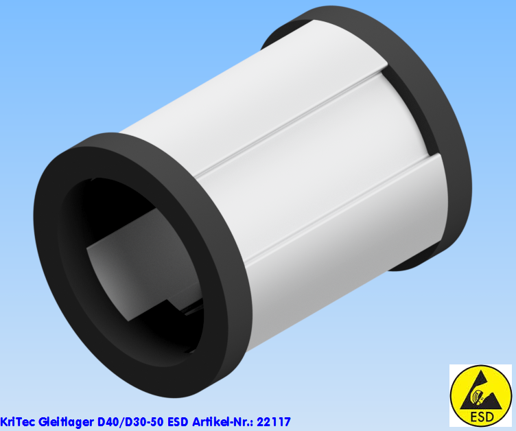 KriTec Gleitlager D40/D30-50 ESD