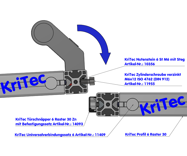 KriTec Profil 6 30x30 leicht