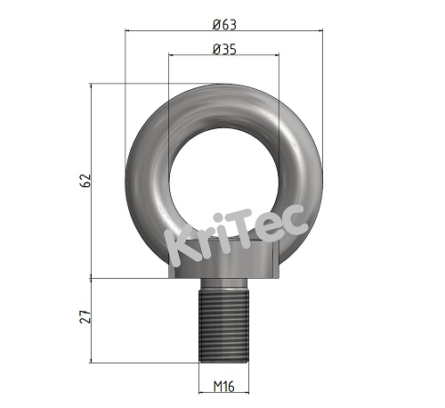 KriTec Ringschrauben DIN 580