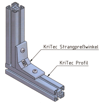 KriTec Winkel 10 80x80x40