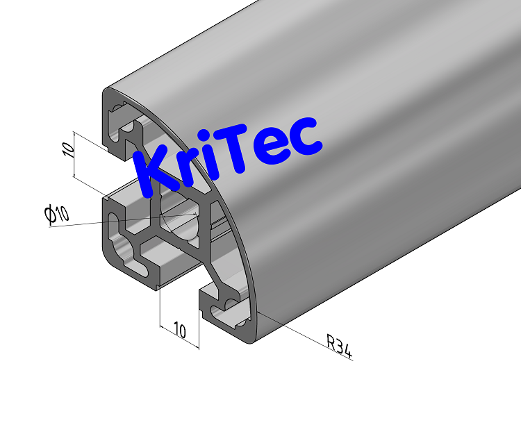 KriTec Profil 10 R40-90°