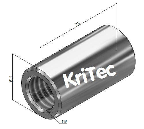KriTec Kugelgriff Ø32 M8