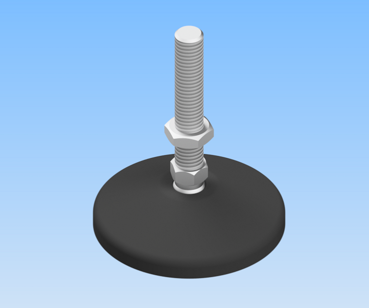 KriTec Stellfuß Zn 80