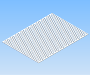 KriTec Stahl Lochblech 1mm verzinkt