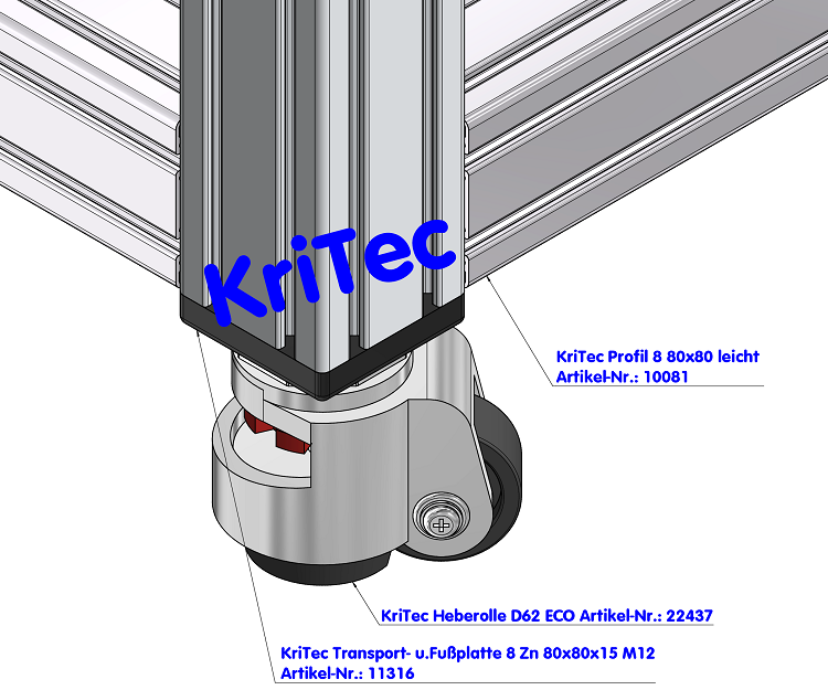 KriTec Heberolle D62 ECO