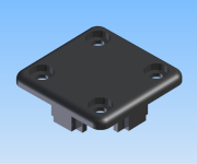 KriTec Kanal-Abdeckkappen für Stecksystem-Kabelkanäle