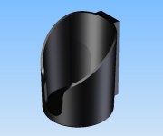 KriTec Becherhalter Boden geschlossen