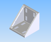 KriTec Alu-Druckgusswinkel 10 90x90x90