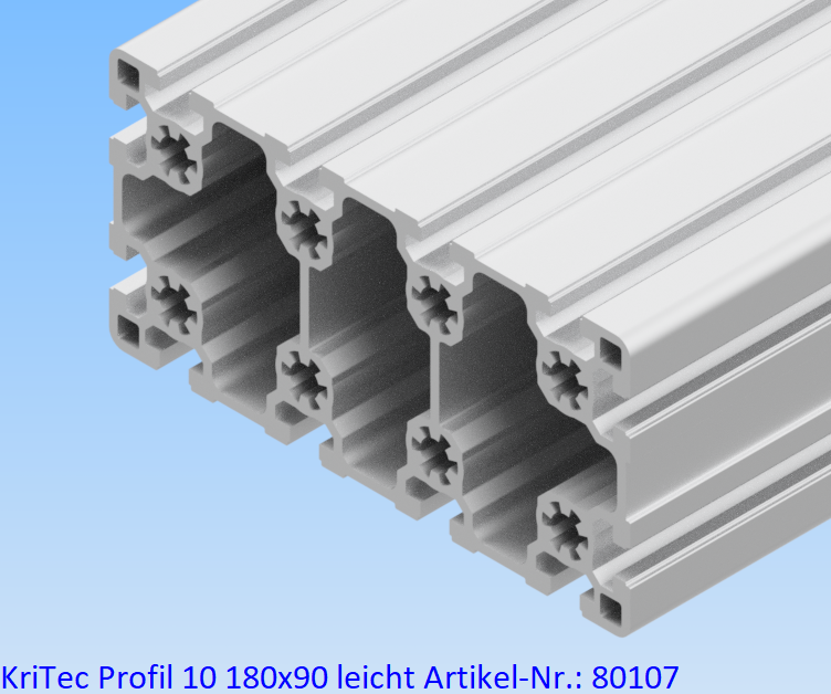 KriTec Profil 10 180x90 leicht