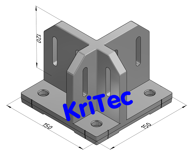 KriTec Fußkonsole 10 150x150 schwer