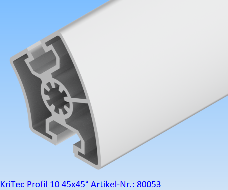 KriTec Profil 10 45x45°