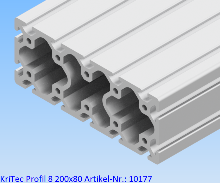 KriTec Profil 8 200x80