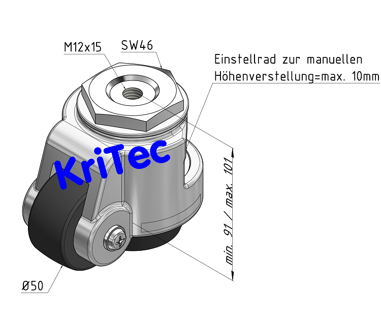 KriTec Heberolle D50 ECO